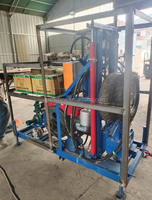Équipement de forage d'eau en vente chaude 2024, machines de forage de puits d'eau portables, petite machine de forage d'eau diesel