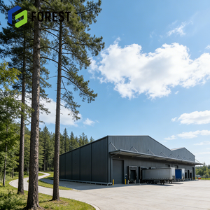 Instalación Logística Comercial de Bajo Consumo para el Cumplimiento de Pedidos de Comercio Electrónico, Almacén Logístico de Estructura de Acero Prefabricada - Product Image 2