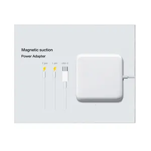 Novo adaptador de energia para apple Macbook carregador A1278 A1502 A1398 A1286 A1237 A1304 A1370 A1377 A1466 Carregador magnético