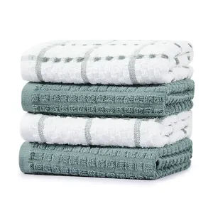 Toalla de algodón orgánico para uso en el hogar, toalla personalizada de alta calidad, regalo de cocina, 100%, venta al por mayor