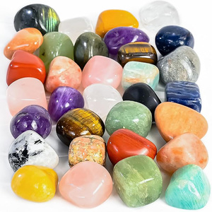 Pietre precipitate assortite cristalli alla rinfusa pietre preziose irregolari lucidate naturali per Reiki Chakra Feng Shui per Feng Shui - Product Image 3