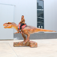 Parc d'attractions pour enfants en plein air et en intérieur, attractions pour enfants, dinosaures marchants, manèges T-rex à vendre