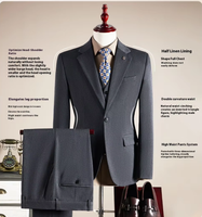 Ensemble de 3 pièces de costume pour hommes grande taille, blazer à simple boutonnage, coupe ajustée, pour occasions formelles, bal, bureau, mariage, quotidien