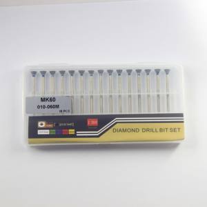 30 pz/scatola di alta qualità di diamante a grana media <span class=keywords><strong>Hp</strong></span> elettrolitici per lucidatrice da laboratorio dentale - Product Image 5