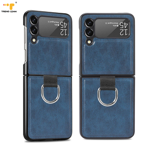 New Arrival Luxury PU Leather Mobile Phone Case <strong>Handy</strong> Key Ring <strong>Holder</strong> for Samsung Z Flip 3 2026 Handbag Cover Accessory - Product Image 1