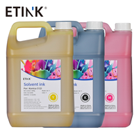 Encre pour imprimante 512i Starfire SG1024/25PL, vente directe d'usine, impression de motifs marbrés, 5L CMYK