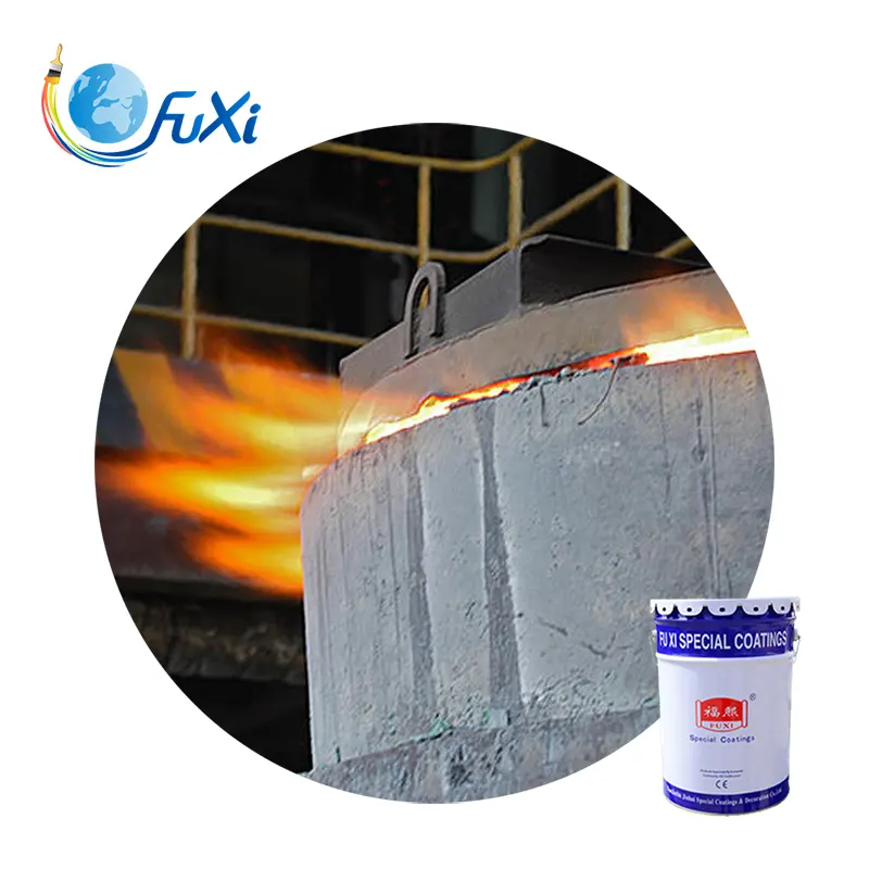 600 Celsius Heat Resistant SIlicon HighTemperture Paint