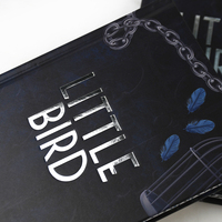 Impresión de Libros de Novela de Tapa Dura con Bordes Pintados Personalizados de Lujo, Edición Especial de Historias de Fantasía y Romance con Estampado en Lámina Dorada