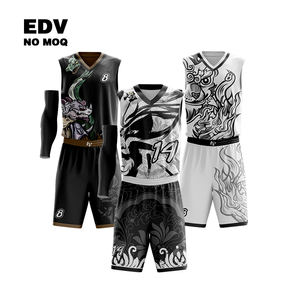 Maillot de basket-ball pour équipe scolaire, uniforme de lycée, doux, à séchage rapide, respirant, pour l'entraînement et les matchs - Product Image 6