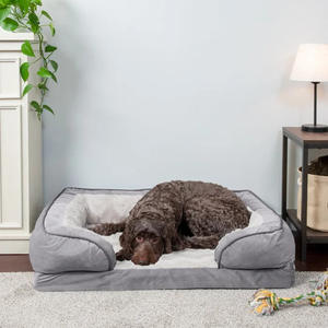 Cama ortopédica para perros Bedsure para perros medianos, sofá cama impermeable para perros, sofá cama de espuma de apoyo para mascotas con extraíble - Product Image 2