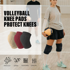 Genouillères de volley-ball unisexes de conception avancée pour jeunes et adultes avec coussinet EVA épais - Product Image 2