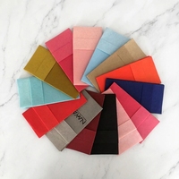 Serviettes de table jetables 1 pli en pâte de bois vierge, 8 plis, imprimées, effet lin, pour usage domestique, mariages et fêtes