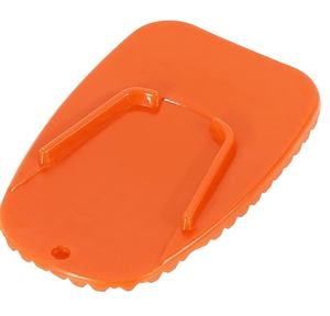 Placa de Soporte Lateral para Motocicleta Naranja, Extensión de Base de Estacionamiento, Producto para Sistemas de Soporte Lateral - Product Image 3