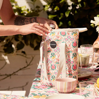 Sac Isotherme Portable Haut de Gamme Anti-Fuite pour 2 Bouteilles de Vin – Idéal pour Fêtes, Voyages et Vente en Gros
