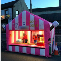 Stand de nourriture gonflable, boutique de carnaval, Stand de plage, Stand de Concession gonflable pour les événements de fête