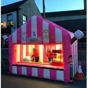 Tienda de Carnaval portátil inflable, caseta de comida divertida, Bar de playa, soporte de premios inflables para eventos de fiesta - Product Image 2