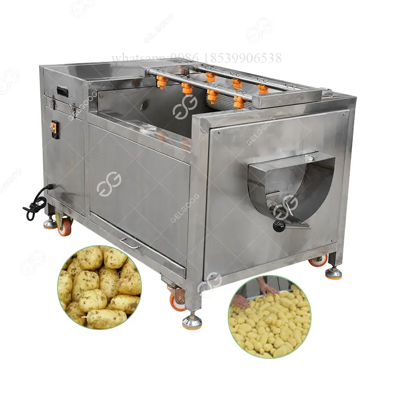 Penselenbakje Aardappel Bieten Wortel Peeling Machine Dunschiller