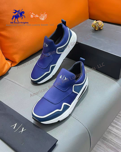 Amani 2025 Men's Casual Sports Walking <b>Shoes</b> Lace-Up Closure Polyester Cowhide Upper Genuine <b>Leather</b> Lining Soft - Product Image 4