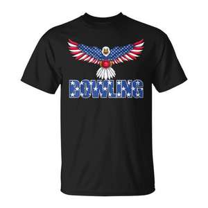 Camiseta promocional USA Bowling Eagle - Product Image 1