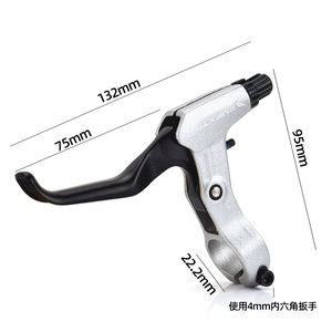 Jetshark accesorios <span class=keywords><strong>de</strong></span> bicicleta peso ligero Universal negro aluminio bicicleta <span class=keywords><strong>de</strong></span> montaña palancas <span class=keywords><strong>de</strong></span> <span class=keywords><strong>freno</strong></span> - Product Image 3