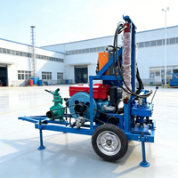Machine de forage de puits d'eau portable de 200 m de profondeur