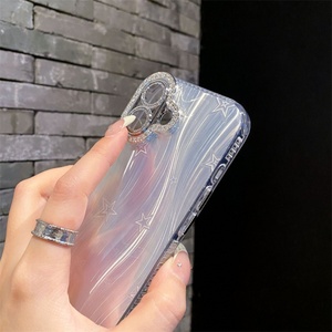 Funda para Teléfono con Diseño de Mariposa y Diamantes Brillantes, Electrochapada, Elegante, para iPhone 16 15 14 13 12 Pro Max - Product Image 5