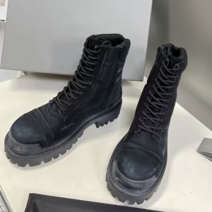 Bottes d'extérieur de luxe pour hommes, collection automne-hiver, avec lacets, rehaussantes, de qualité supérieure, personnalisables pour le travail - Product Image 4