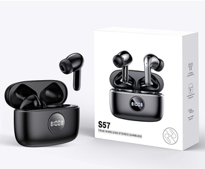 <span class=keywords><strong>Auriculares</strong></span> <span class=keywords><strong>inalámbricos</strong></span> TWS <span class=keywords><strong>para</strong></span> juegos <span class=keywords><strong>Auriculares</strong></span> binaurales de baja latencia Pantalla digital LED <span class=keywords><strong>Auriculares</strong></span> estéreo con luz de respiración con micrófono - Product Image 2