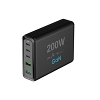 Produk penjualan terbaik 2023 65W 100W 200W Pd Qc Qqs Max Power usb-c pengisi daya ponsel Port C pengisi daya perjalanan ponsel pintar