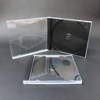 Boîte de protection pour CD/DVD en plastique PS robuste, sur mesure, épaisseur 10 mm, pour collection d'albums premium