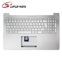 Clavier d'ordinateur portable avec couvercle supérieur et rétroéclairé pour N501 SP UX501 UX501JW N501JW N501VW clavier d'ordinateur portable Palmrest