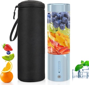Ligkevan Original Factory 470ml Poignée cachée Mini presse-agrumes portable à piles Bouteilles de mélangeur, tasse de jus de Smoothie électrique - Product Image 1