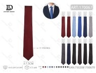 Corbata Larga Estampada de 7.5cm para Traje y Ropa Formal - Product Image 1