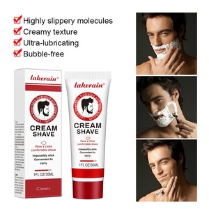 Crème à raser de haute qualité, adoucissante, lissante, réduisant la friction, <span class=keywords><strong>hydratante</strong></span>, emballage portable, nettoyage facile - Product Image 4