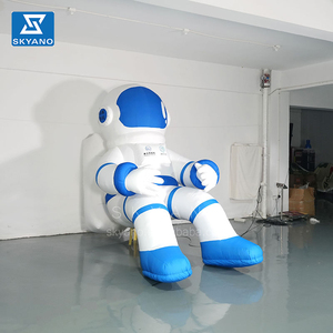 Exhibición de tema espacial Publicidad Inflables Astronautas Escultura Modelo de astronauta para la administración aeronáutica y espacial - Product Image 6