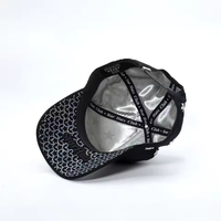 Gorra de Béisbol de Alta Calidad con Pedrería de Estrellas, Logotipo con Tachuelas, Forro de Satén, Ajustable, Estilo Urbano, Venta al Por Mayor