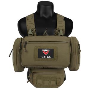 Chaleco Táctico de Último Diseño, Chaleco de Camuflaje, Arnés Cruzado con Sistema MOLLE, Bolsa Táctica para Exteriores - Product Image 2