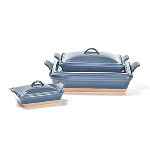 Qunfa QFS18-324 - Bandeja de <span class=keywords><strong>Horno</strong></span> Rectangular de Cerámica Antiadherente de Color Sólido para Uso Doméstico, para Pan, Grande, con Tapa, Ecológica - Product Image 2
