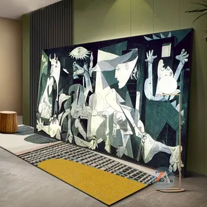 Yiwu Etsy dropshipping et vente en gros chaude décor à la maison 100% fait à la main art abstrait peinture pas cher peinture à l'huile