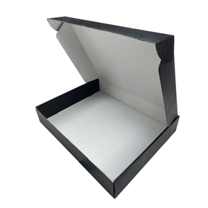 Mail Moving Carton Box Logo Printed Black Paper Cardboard Packaging Mailing Mailer Boxes With Custom Corrugated Shipping Box