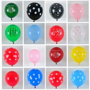 Bán buôn cửa hàng kinh doanh quảng cáo tùy chỉnh quảng cáo in logo 7/9/10/12/18 inch Vòng bóng bay cao su - Product Image 2