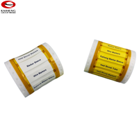 Tube thermorétractable personnalisé en polyoléfine de 25 mm, 600 V, pour marquage de fils, avec code alphanumérique