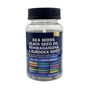 Capsules de mousse d'Irlande en gros pour l'énergie - Capsules de mousse d'Irlande naturelles et végétaliennes en vrac - Livraison rapide, complément en marque privée - Product Image 1