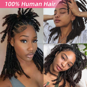 Nuovo Stile di Moda: Dreadlocks Ghana da 0,6 cm Fatti a Mano, Estensioni di <span class=keywords><strong>Capelli</strong></span> Umani Naturali per Uomini e Donne - Product Image 5