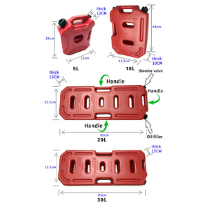<span class=keywords><strong>Prix</strong></span> de gros personnalisé <span class=keywords><strong>essence</strong></span> huile conteneur fût diesel gaz HDPE 20L réservoir de carburant huile eau <span class=keywords><strong>jerrican</strong></span> - Product Image 2