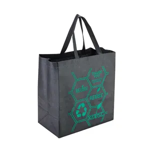 OEM High Quality Supermarket Plastic Bags Non-woven Shopping Bags Specifically Designed Environmental Recycling Handbag