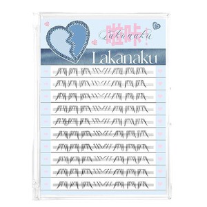 Lakanaku – faux cils inférieurs sans colle, 10 rangées, naturels, doux et légers, pour un usage quotidien - Product Image 1