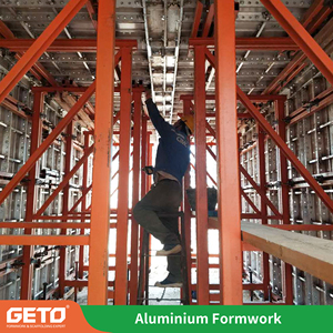 แบบหล่อเสาแบบหล่อคอนกรีตอลูมิเนียมสำหรับการก่อสร้างอาคาร - Product Image 6