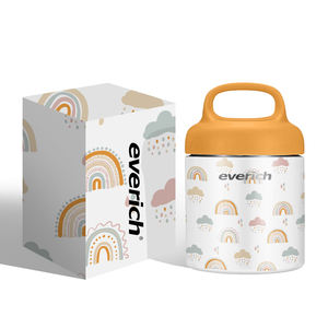 Thermos en acier inoxydable à double paroi isolé 350 ml, boîte à <span class=keywords><strong>repas</strong></span> <span class=keywords><strong>pour</strong></span> enfants, garde les <span class=keywords><strong>repas</strong></span> chauds/froids avec cuillère - Product Image 2