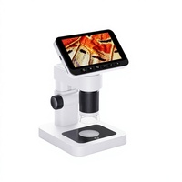 Wholesale 1000X Kids Digital Microscope 1920x1080 Resolution 8 LED Illumination IP54 Rated Portable HD Screen Magnifier OEM ODM